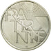France, 5 Euro, Fraternité, 2013, MS(63), Silver