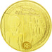 France, 5 Euro, Temple d'Abou-Simbel, 2012, MS(65-70), Gold, KM:1907