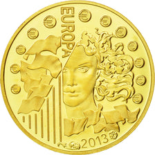 Francia, 5 Euro, 2013, FDC, Oro, KM:2092