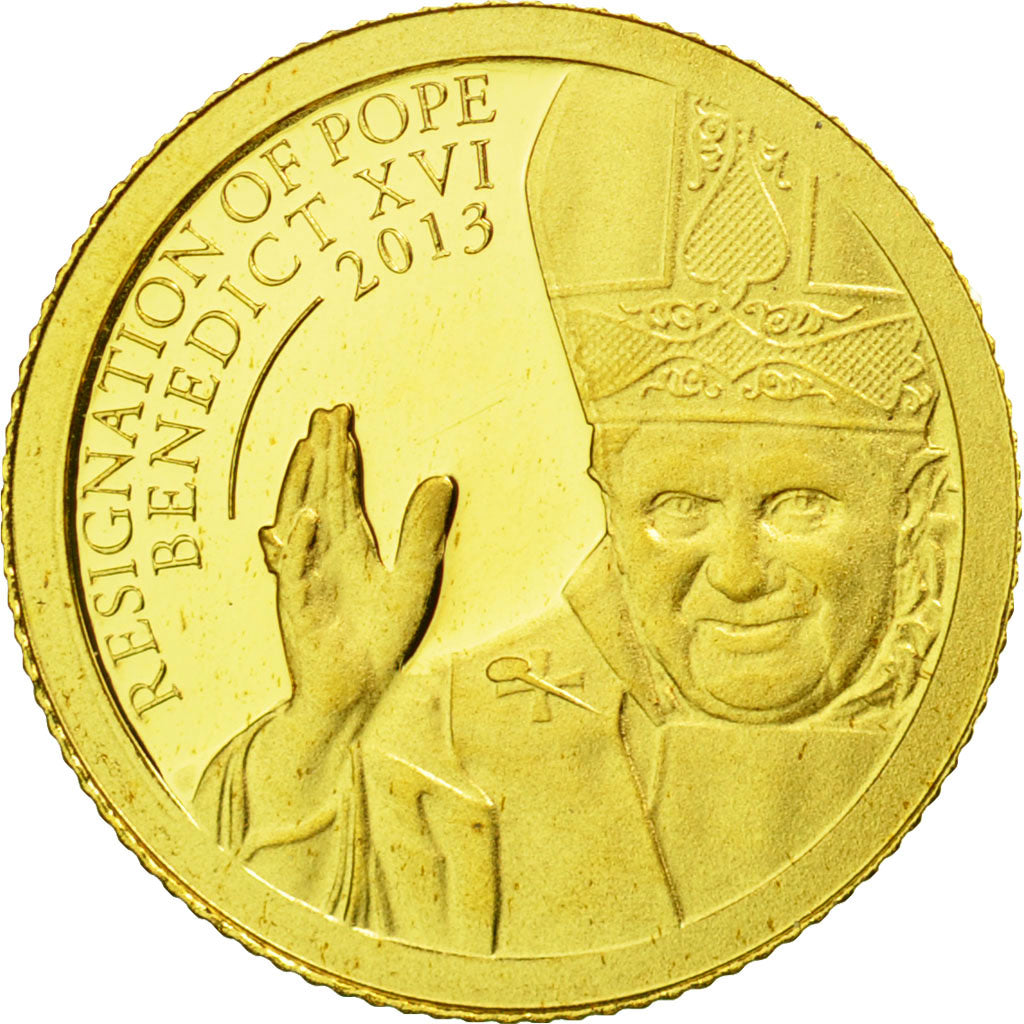 Coin, Cook Islands, Dollar, 2013, MS(65-70), Gold