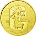 France, 5 Euro, Semeuse, 2014, PROOF MS(65-70), Gold