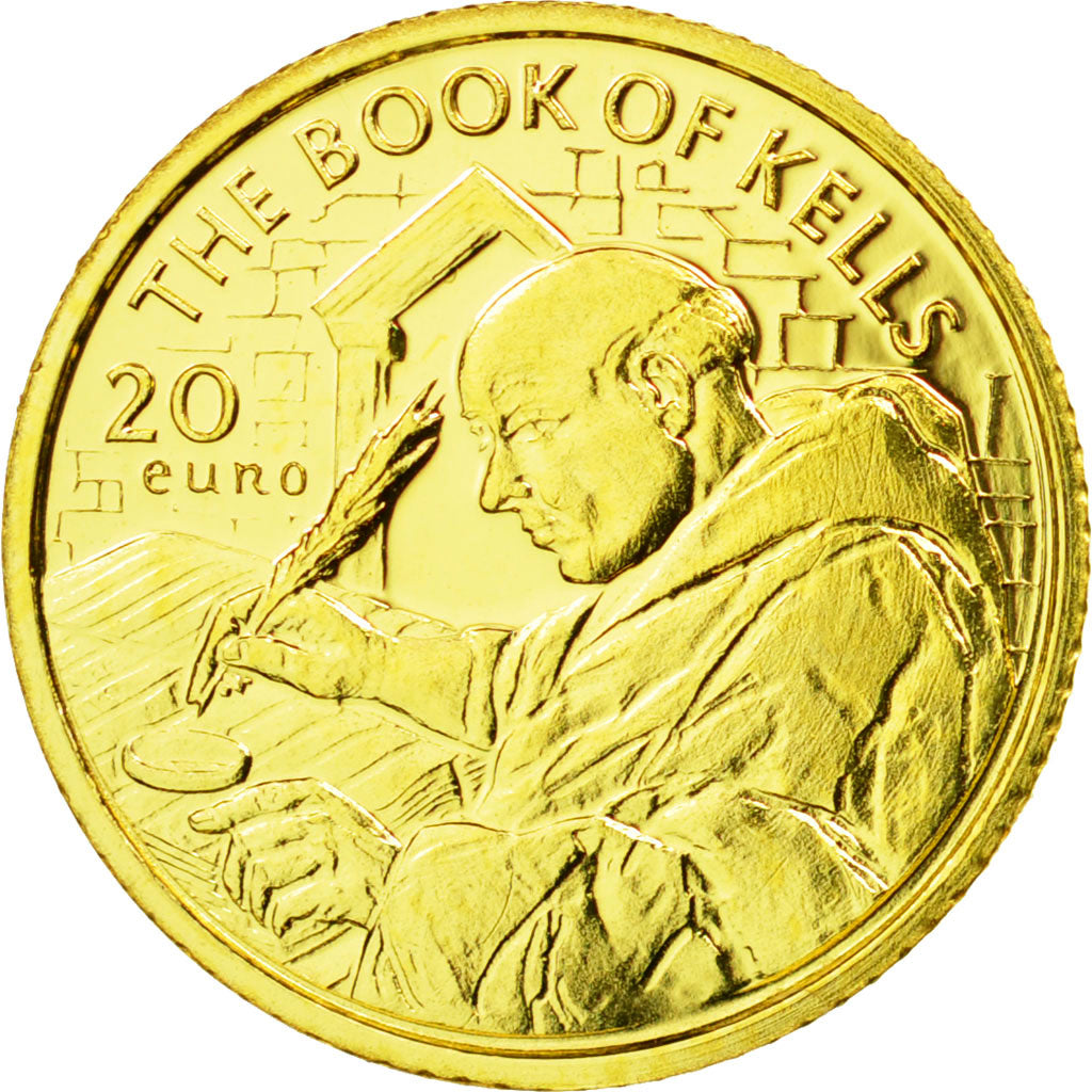 IRELAND REPUBLIC, 20 Euro, 2012, MS(65-70), Gold, KM:73