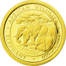 Coin, Somalia, 20 Shillings, 2013, MS(65-70), Gold