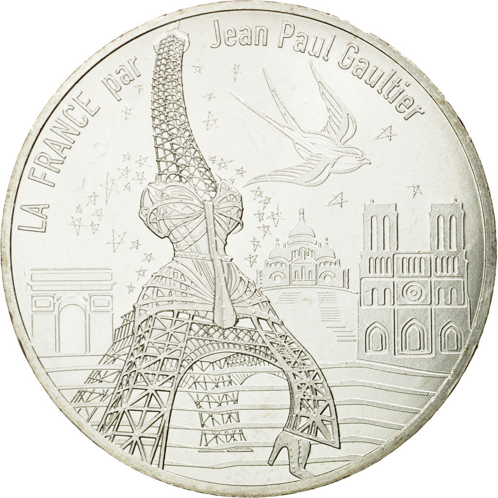 France, 10 Euro, Paris universelle, 2017, MS(65-70), Silver