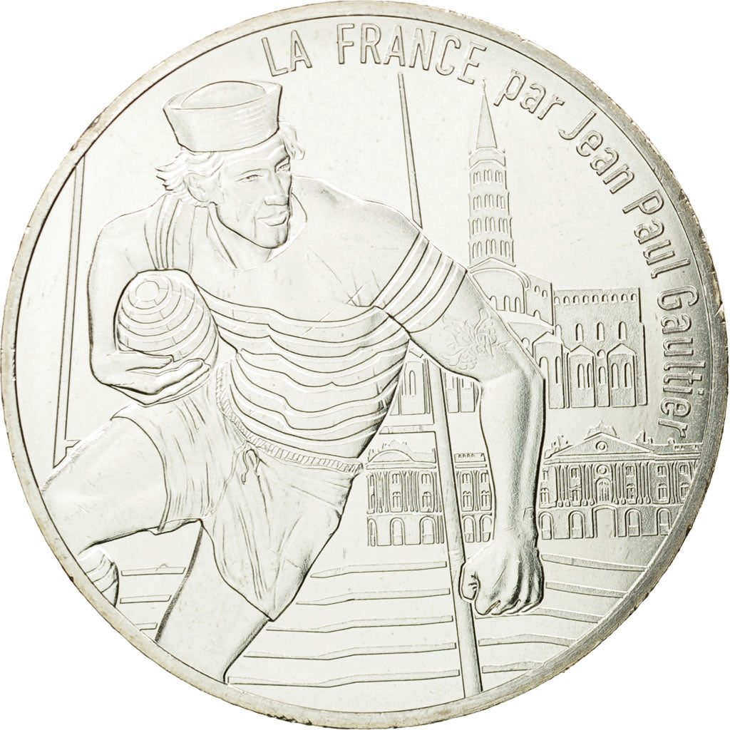 France, 10 Euro, Toulouse la conquérante, 2017, MS(65-70), Silver