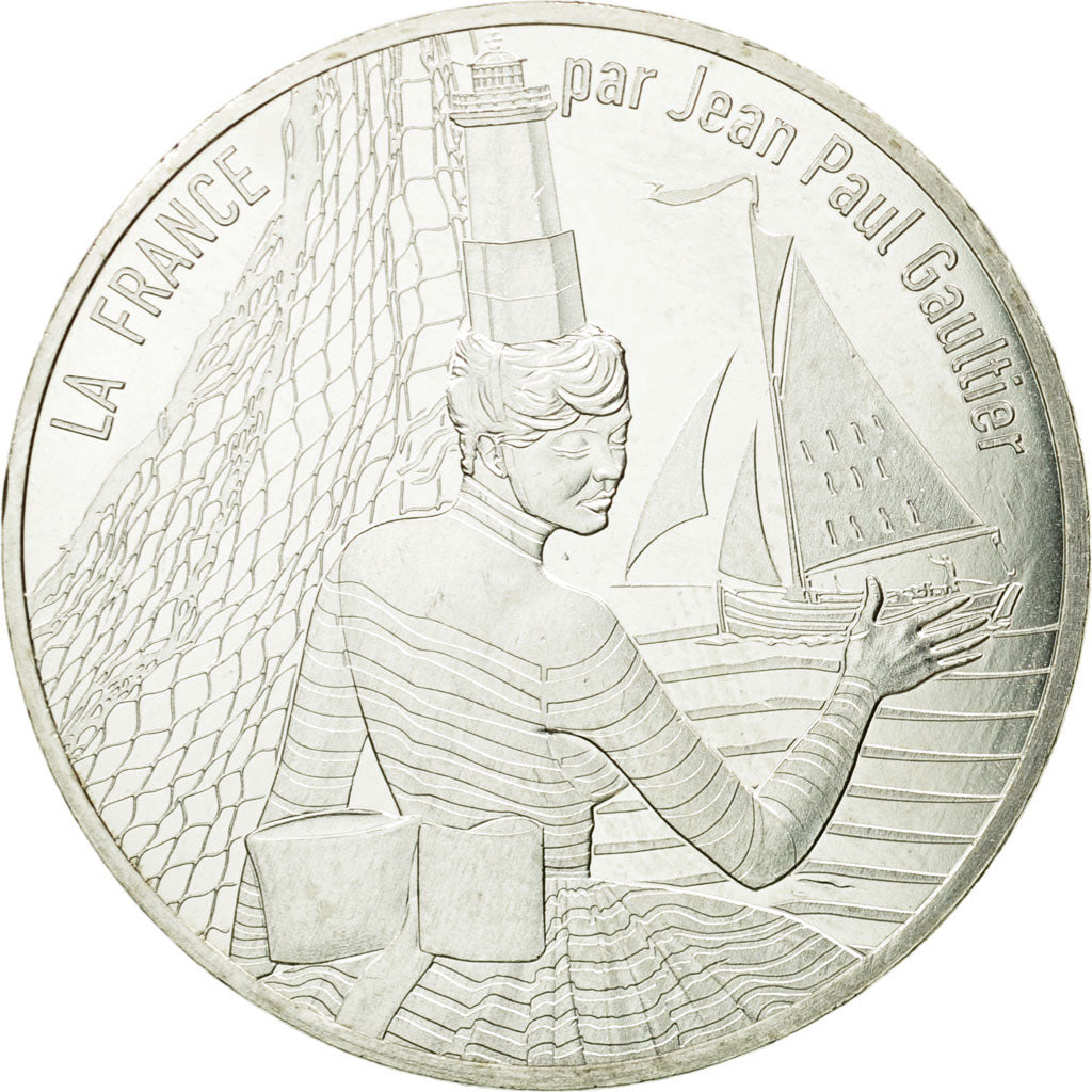 France, 10 Euro, La Bretagne, Breizh, 2017, MS(65-70), Silver