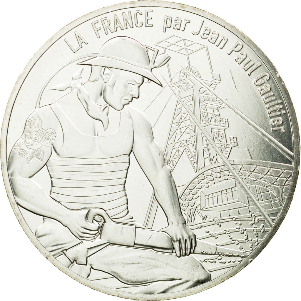 France, 10 Euro, La Lorraine courageuse, 2017, MS(65-70), Silver