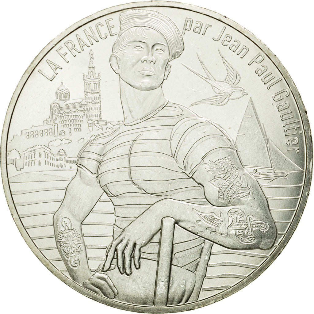 France, 10 Euro, La Provence rayonnante, 2017, MS(65-70), Silver