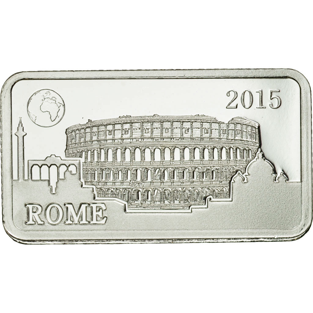 Moneda, Islas Salomón, Half Dollar, 2015, FDC, Plata