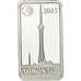 Moneda, Islas Salomón, Half Dollar, 2015, FDC, Plata
