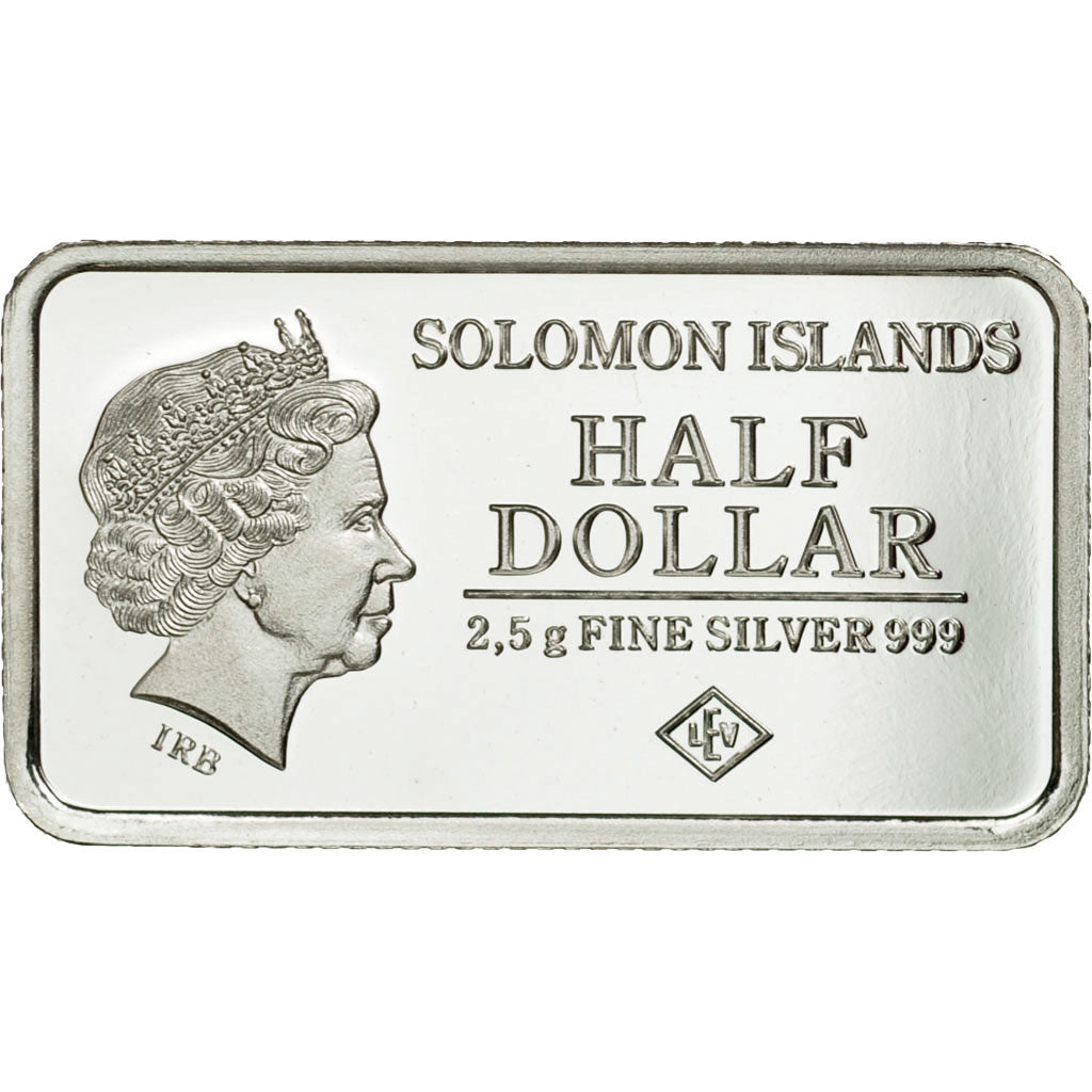 Coin, Solomon Islands, Half Dollar, 2015, MS(65-70), Silver