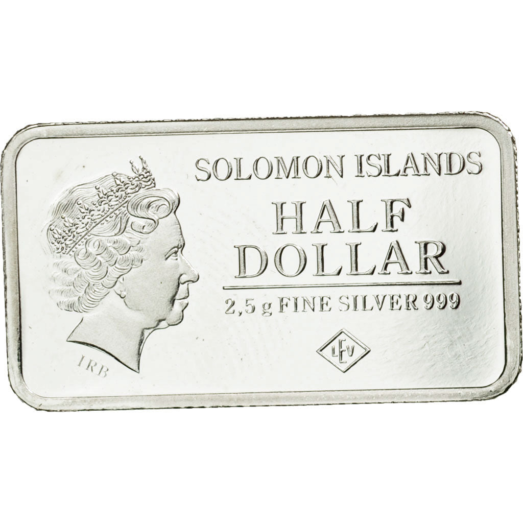 Coin, Solomon Islands, Half Dollar, 2015, MS(65-70), Silver