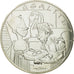 France, 10 Euro, Egalité, Cléopatre, César, 2015, MS(65-70), Silver