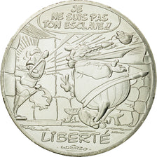 France, 10 Euro, Liberté Obélix Bonemine, 2015, MS(65-70), Silver