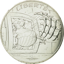 France, 10 Euro, Liberté, Obélix, 2015, MS(65-70), Silver