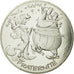France, 10 Euro, Fraternité, Obélix, Danse, 2015, MS(65-70), Silver