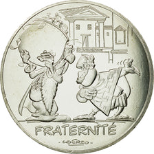 France, 10 Euro, Fraternité, Druide, 2015, MS(65-70), Silver