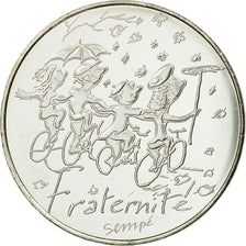France, 10 Euro, Fraternité Automne Sempé, 2014, MS(65-70), Silver
