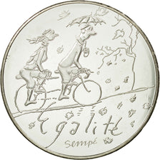 France, 10 Euro, Egalité Automne Sempé, 2014, MS(65-70), Silver
