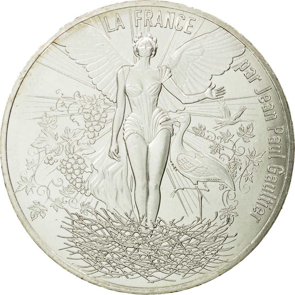 France, 10 Euro, La Champagne pétillante, 2017, MS(65-70), Silver