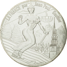 France, 10 Euro, Les Alpes très pointues, 2017, MS(65-70), Silver