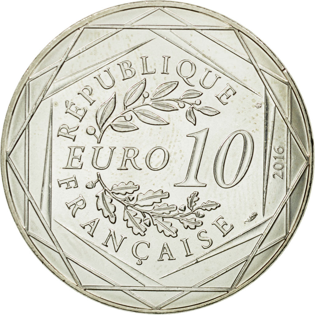 Frankreich, 10 Euro, Petit prince à la pétanque, 2016, STGL, Silber