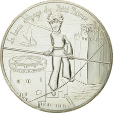 France, 10 Euro, Petit prince Funambule, 2016, MS(65-70), Silver