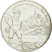 France, 10 Euro, Petit prince au Mont-Saint-Michel, 2016, MS(65-70), Silver
