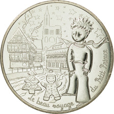 France, 10 Euro, Petit prince au marché de Noël, 2016, MS(65-70), Silver