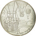 France, 10 Euro, Petit Prince en mongolfière, 2016, MS(65-70), Silver