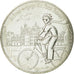 France, 10 Euro, Petit prince visite les châteaux, 2016, MS(65-70), Silver