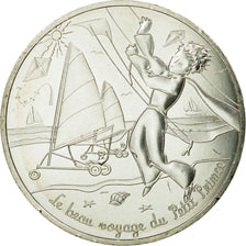 Francia, 10 Euro, Petit prince fait du cerf-volant, 2016, FDC, Argento
