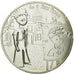 France, 10 Euro, Petit prince et les peintres, 2016, MS(65-70), Silver