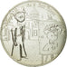 France, 10 Euro, Petit prince et les peintres, 2016, MS(65-70), Silver