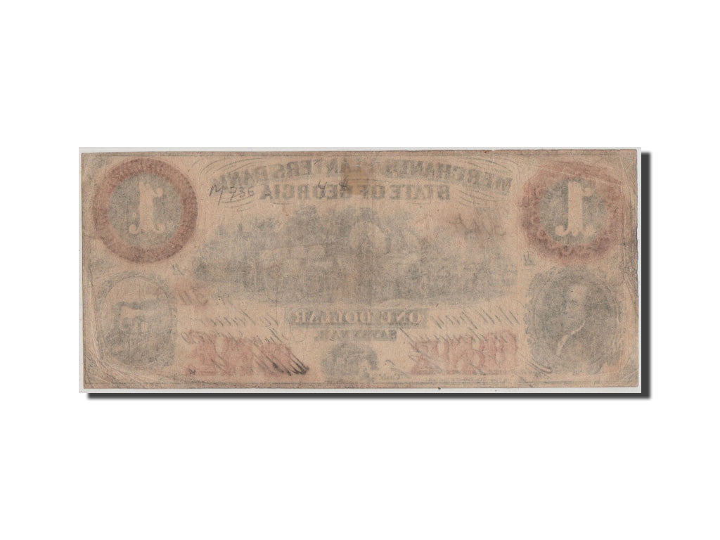 Banconote, Stati Uniti, 1 Dollar, 1859, BB+