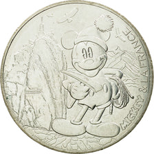 France, 10 Euro, Mickey premier de cordée, 2018, MS(63), Silver