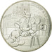 France, 10 Euro, Mickey silence on tourne, 2018, MS(63), Silver