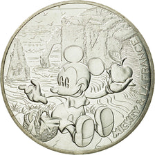 France, 10 Euro, Mickey pique nique normand, 2018, MS(63), Silver
