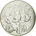France, 10 Euro, Mickey pique nique normand, 2018, MS(63), Silver