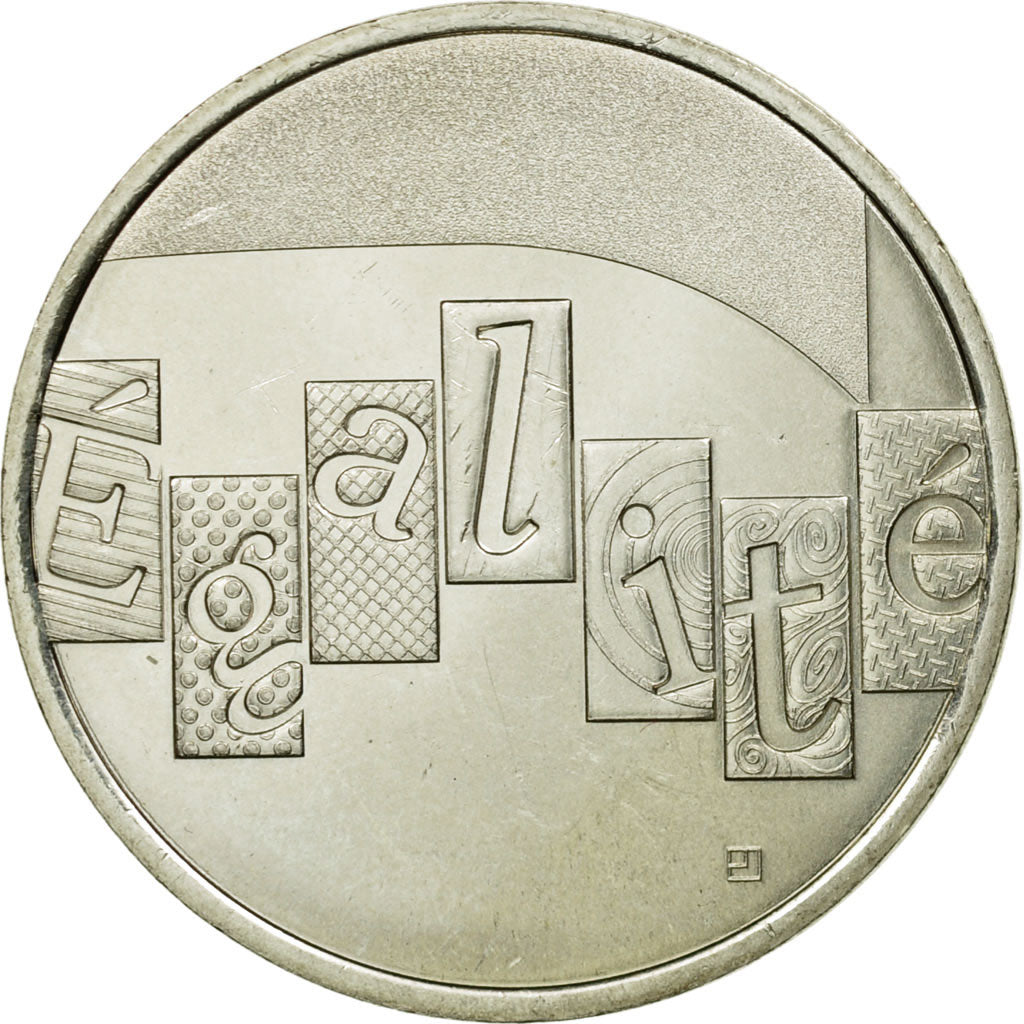 France, 5 Euro, Egalité, 2013, MS(63), Silver