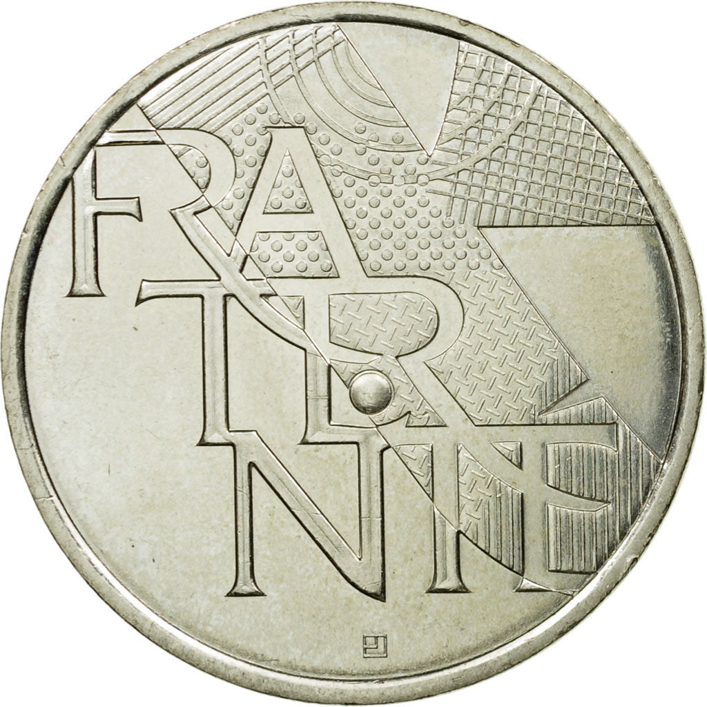 France, 5 Euro, Fraternité, 2013, MS(63), Silver
