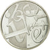 France, 5 Euro, Liberté, 2013, MS(64), Silver