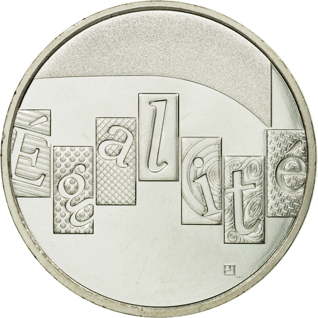 France, 5 Euro, Egalité, 2013, MS(64), Silver