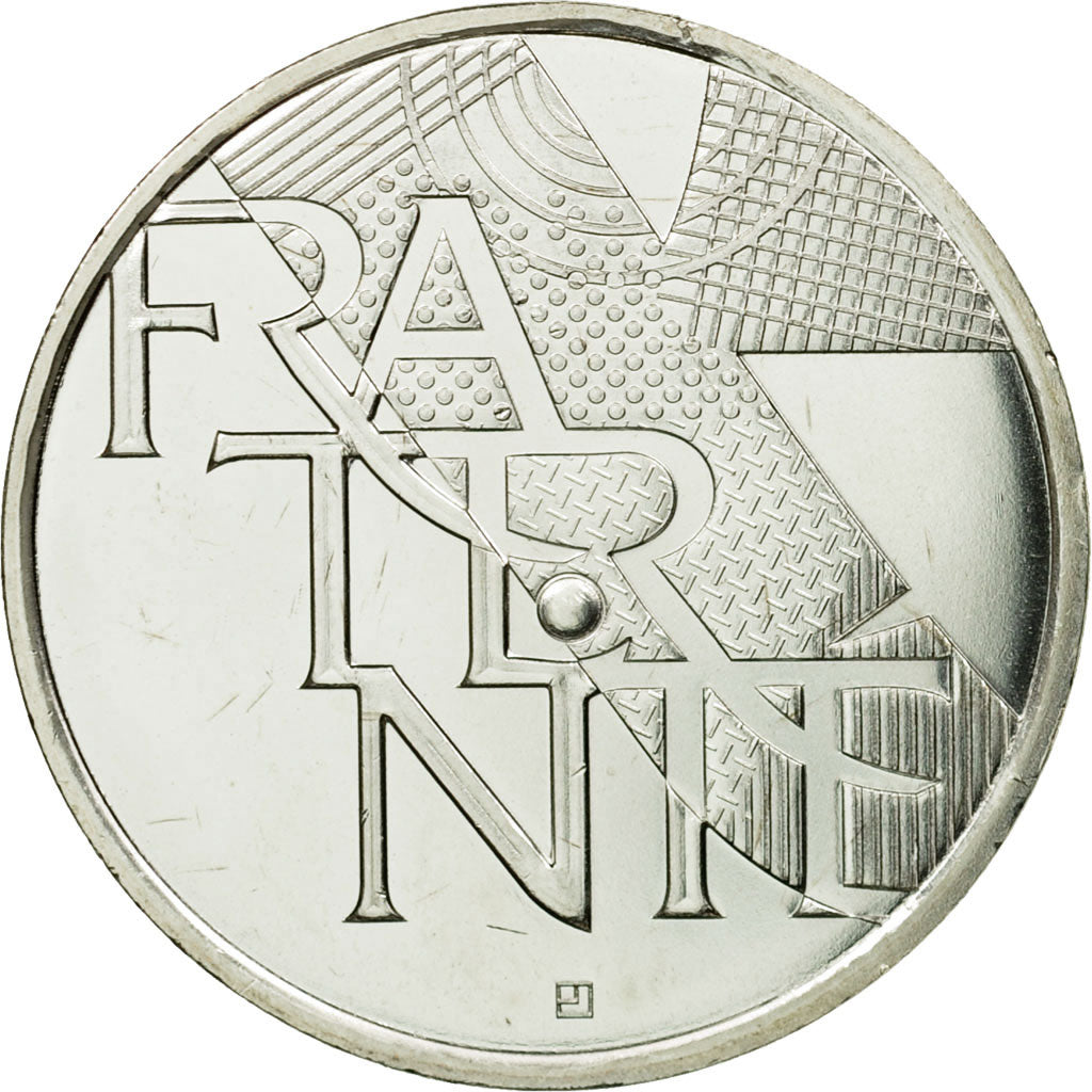 France, 5 Euro, Fraternité, 2013, MS(64), Silver