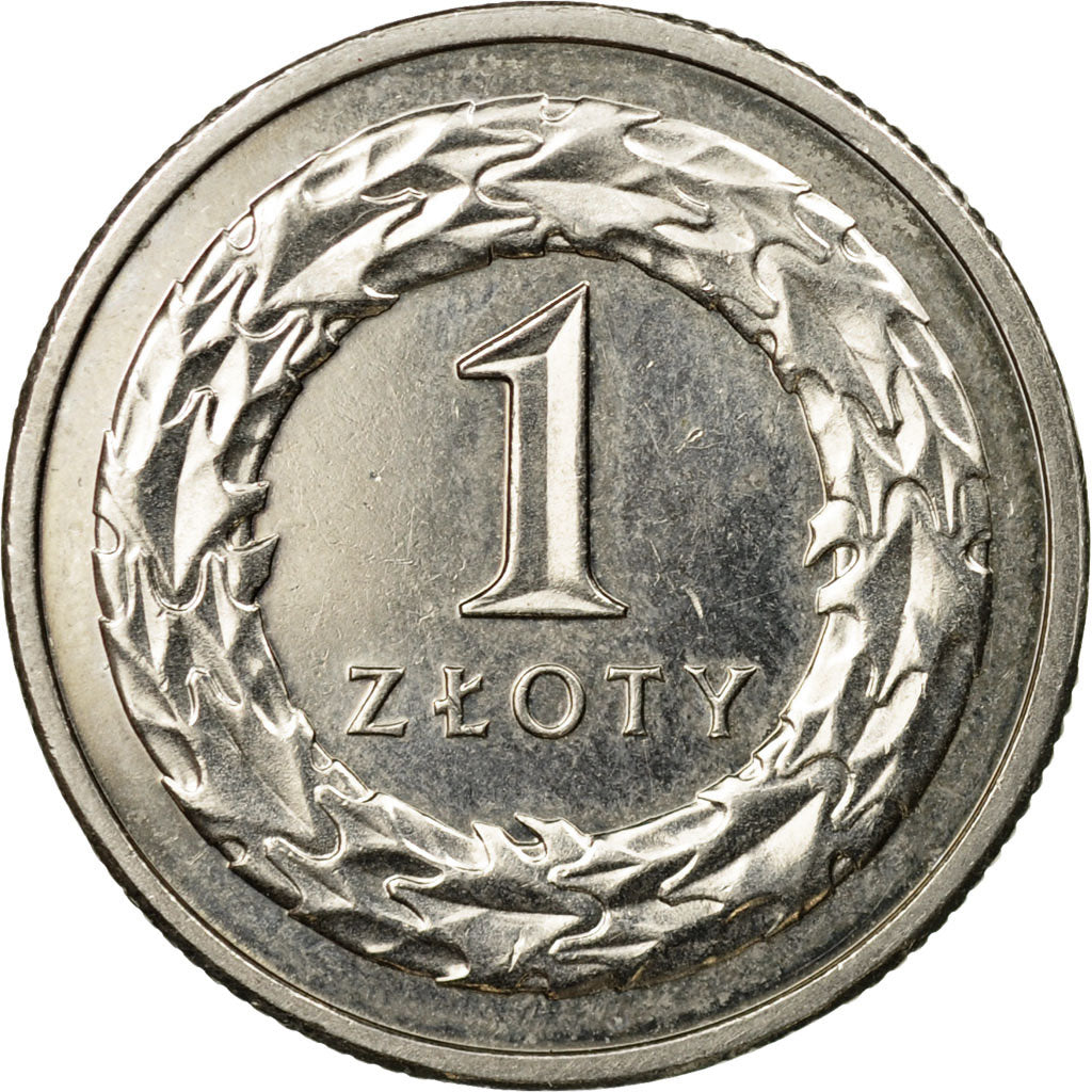 Coin, Poland, Zloty, 2012, Warsaw, EF(40-45), Copper-nickel, KM:282