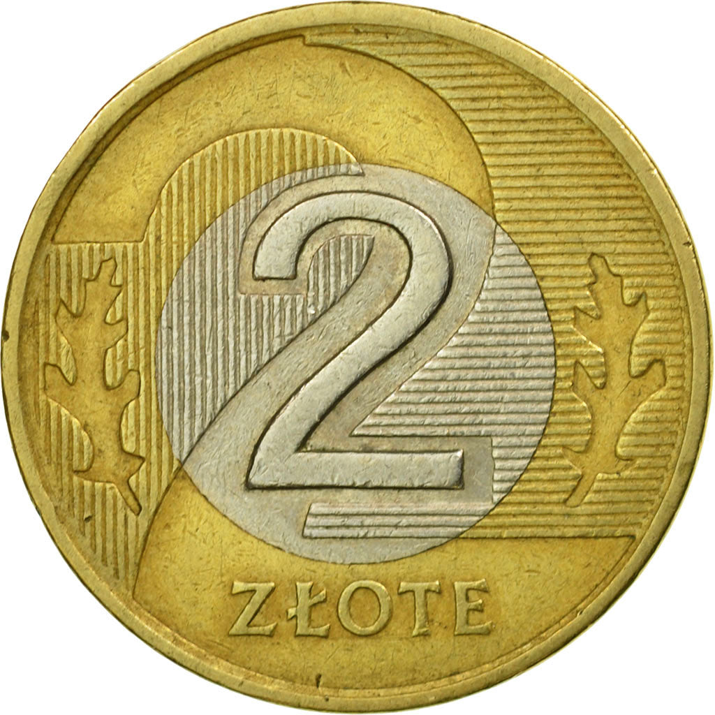 Coin, Poland, 2 Zlote, 1994, Warsaw, EF(40-45), Bi-Metallic, KM:283