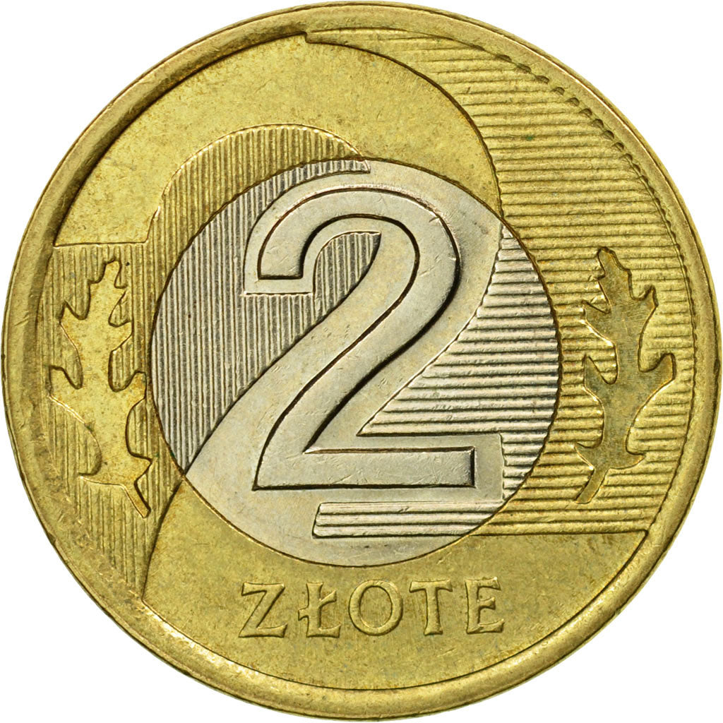 Coin, Poland, 2 Zlote, 2007, Warsaw, EF(40-45), Bi-Metallic, KM:283