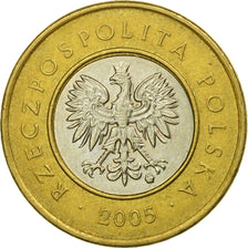 Coin, Poland, 2 Zlote, 2005, Warsaw, EF(40-45), Bi-Metallic, KM:283