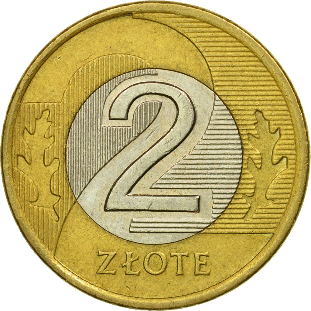 Coin, Poland, 2 Zlote, 2005, Warsaw, EF(40-45), Bi-Metallic, KM:283