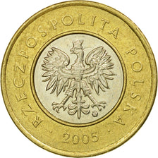 Coin, Poland, 2 Zlote, 2005, Warsaw, EF(40-45), Bi-Metallic, KM:283